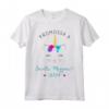 T-Shirt Promossa a Sorella Maggiore 2024 - Gatto Unicorno Maglietta per una Sorella Speciale - Regalo Carino e Unico