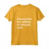 HapTiger Introverts Maglietta - Funny Cat Lady Introverts Unite Shirt for Cat Lovers - Ideal for Mother's Day or Birthday