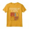 Padre dei Gatti - Cat Dad Fabulous Maglietta per gli Amanti dei Gatti - Ideale come Regalo Unico