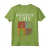 Padre dei Gatti - Cat Dad Fabulous Maglietta per gli Amanti dei Gatti - Ideale come Regalo Unico