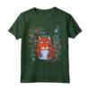 Gatto Magico - Stile Floreale Ucraino Vintage Vyshyvanka Maglietta - Regalo Compleanno Divertente per Amanti dei Gatti e Cultura Ucraina