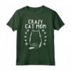 Cat Mama Divertente Gatto Amante - Pazzo Gatto Mamma Maglietta per Proprietari di Gatti - Ideale per Amanti dei Gatti