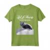 Gatto Nero nella Neve - Felpa Gatto Divertente - Let it Snow with Crazy Black Cat - Ideale per Amanti dei Gatti