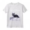 Gatto Nero nella Neve - Felpa Gatto Divertente - Let it Snow with Crazy Black Cat - Ideale per Amanti dei Gatti
