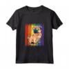 LGBTQ Pug Wearing Sunglasses Pride Flag LGBT T-shirt - Love is Love - Pride Apparel for Men, Women, and Kids