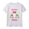 Bambino Sorella Maggiore Gemelli Unicorno - Big Sister Of Twins Unicorn Maglietta - Idea Regalo per Annunciare la Gravidanza