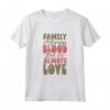 La famiglia è sempre amore - Genitori adottivi Maglietta con Frase Inclusiva - Ideale per Famiglie Allargate