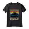 Divertente design kayak per genitori adottivi - Maglietta Vintage per gli Amanti della Canoa - Ideale per Regalo di Compleanno o Natale