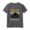Divertente design kayak per genitori adottivi - Maglietta Vintage per gli Amanti della Canoa - Ideale per Regalo di Compleanno o Natale