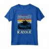 Divertente design kayak per genitori adottivi - Maglietta Vintage per gli Amanti della Canoa - Ideale per Regalo di Compleanno o Natale