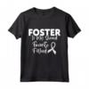 Mamma adottiva - Cura e Stile con Disegno Carino - Maglietta Foster Preferita - Ideale come Regalo