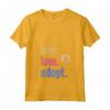 Donna Live Love Adotta Retro Vintage Genitori Adottivi Presenti - Maglietta con Collo a V - Regalo per Genitori Adottivi