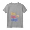 Donna Live Love Adotta Retro Vintage Genitori Adottivi Presenti - Maglietta con Collo a V - Regalo per Genitori Adottivi