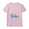 Donna Foster Care Cuore Divertente - Maglietta Adottiva per Genitori adottivi - Grafica Carina - Abbigliamento per l'Affido