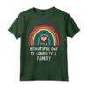 It’s A Beautiful Day To Complete A Family Maglietta - Ideale per Nuovi Genitori e Celebrare il Family Day