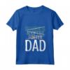 Donna Not Biological Adoptive Foster Just Dad Father Family Love - Maglietta con Collo a V per Padri Adottivi e Patrigni - Ideale per Celebrare l'Amore Familiare