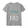 Donna Not Biological Adoptive Foster Just Dad Father Family Love - Maglietta con Collo a V per Padri Adottivi e Patrigni - Ideale per Celebrare l'Amore Familiare
