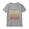 Non é Pancia Scherzo Papà - Divertente T-shirt Uomo con Scritte Ironiche e Spiritose - Ideale per Regali Originali