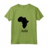 Magliette Divertenti Africa Asia - Maglietta Umorismo Geografia - Ideale come Regalo per Studenti di Geografia