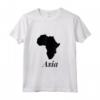 Magliette Divertenti Africa Asia - Maglietta Umorismo Geografia - Ideale come Regalo per Studenti di Geografia
