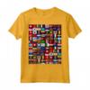 International World Flags T-shirt Bandiere Mappa del Mondo - Ideale per Viaggiatori e Insegnanti di Geografia - Acquista Maglietta con Bandiere del Mondo