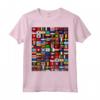 International World Flags T-shirt Bandiere Mappa del Mondo - Ideale per Viaggiatori e Insegnanti di Geografia - Acquista Maglietta con Bandiere del Mondo
