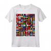 International World Flags T-shirt Bandiere Mappa del Mondo - Ideale per Viaggiatori e Insegnanti di Geografia - Acquista Maglietta con Bandiere del Mondo