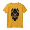 HapTiger Black Panther Geometric Prism Mask Maglietta - Officially Licensed Apparel for Fans - Wakanda Forever Design