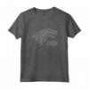 Game of Thrones Stark Winter is Coming on Black Authentic T-shirt - Official HBO Merchandise