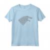 Game of Thrones Stark Winter is Coming on Black Authentic T-shirt - Official HBO Merchandise