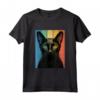 Ritratto Vintage Style - Giavanese Cat Maglietta per Mamma e Papà - Regalo Unico per Amanti dei Gatti - Ideale per Natale, Ringraziamento o Compleanni