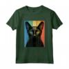 Ritratto Vintage Style - Giavanese Cat Maglietta per Mamma e Papà - Regalo Unico per Amanti dei Gatti - Ideale per Natale, Ringraziamento o Compleanni