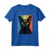 Ritratto Vintage Style - Giavanese Cat Maglietta per Mamma e Papà - Regalo Unico per Amanti dei Gatti - Ideale per Natale, Ringraziamento o Compleanni