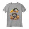 Maglietta Grafica Halloween con Gatto Giavanese - Divertente T-shirt Uomo e Donna per Halloween - Ideale come Regalo Personalizzato