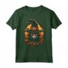 Maglietta Grafica Halloween con Gatto Giavanese - T-shirt Divertente per Uomo e Donna - Ideale per Halloween tutto l'anno