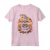 Maglietta Grafica Halloween con Gatto Giavanese - T-shirt Divertente per Uomo e Donna - Ideale per Halloween tutto l'anno