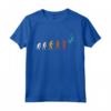 Pallacanestro Retro Basketball Player Evolution - Maglietta Regalo per gli Amanti del Basket - Ideale per Compleanno o Natale