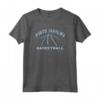 North Carolina Basket T-shirt - Abbigliamento Fan Hoops Gear Maglietta - Per Appassionati di Basket della Carolina del Nord