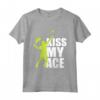 Giocatore di Tennis Kiss My Ace - Maglietta Divertente per Tornei e Eventi - Ideale come Regalo