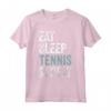 Mangia il Sonno Tennis Ripeti - Divertente Maglietta da Tennis per Giocatori - Idea Regalo per Appassionati di Tennis - Acquista Online