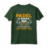 Giocatori Di Padel Padelista Regalo Padel E Birra Maglietta - Design Padel Tennis Sport per il tuo Prossimo Match