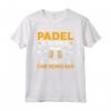 Giocatori Di Padel Padelista Regalo Padel E Birra Maglietta - Design Padel Tennis Sport per il tuo Prossimo Match