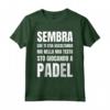 Padel - Maglietta con Frase Divertente 'Sembra che ti stia ascoltando' - Ideale per Giocatori, Maestri e Appassionati di Padel