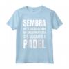 Padel - Maglietta con Frase Divertente 'Sembra che ti stia ascoltando' - Ideale per Giocatori, Maestri e Appassionati di Padel