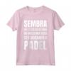 Padel - Maglietta con Frase Divertente 'Sembra che ti stia ascoltando' - Ideale per Giocatori, Maestri e Appassionati di Padel