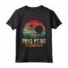 Ping Pong Master - Torneo sportivo Giocatore di Ping-Pong Maglietta - Design Esclusivo per Paddle Ball