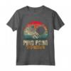 Ping Pong Master - Torneo sportivo Giocatore di Ping-Pong Maglietta - Design Esclusivo per Paddle Ball