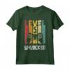 Retrò Livello 5 Sbloccato Tee - 5° Compleanno del Giocatore Maglietta - Idea Regalo per Bambini e Ragazzi Appassionati di Videogiochi