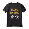I Love My Wife Paddle Paddle Tennis Paddleball Padel Paddleball Paddle - Maglietta per Giocatori di Paddle e Tennis - Regalo Compleanno per Professionisti del Paddle Tennis
