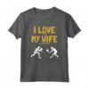 I Love My Wife Paddle Paddle Tennis Paddleball Padel Paddleball Paddle - Maglietta per Giocatori di Paddle e Tennis - Regalo Compleanno per Professionisti del Paddle Tennis
